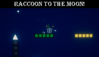 Cover image for Raccoon to the Moon!