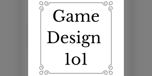 Cover image for Game Design 1o1