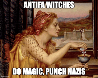 Antifa Witches  