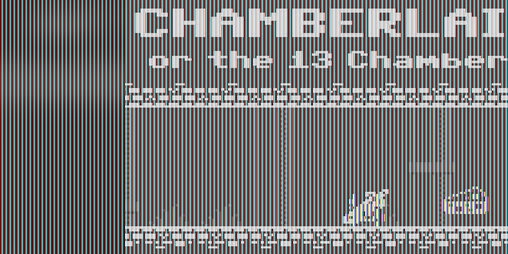 Cover image for CHAMBERLAIN, or the 13 Chambers