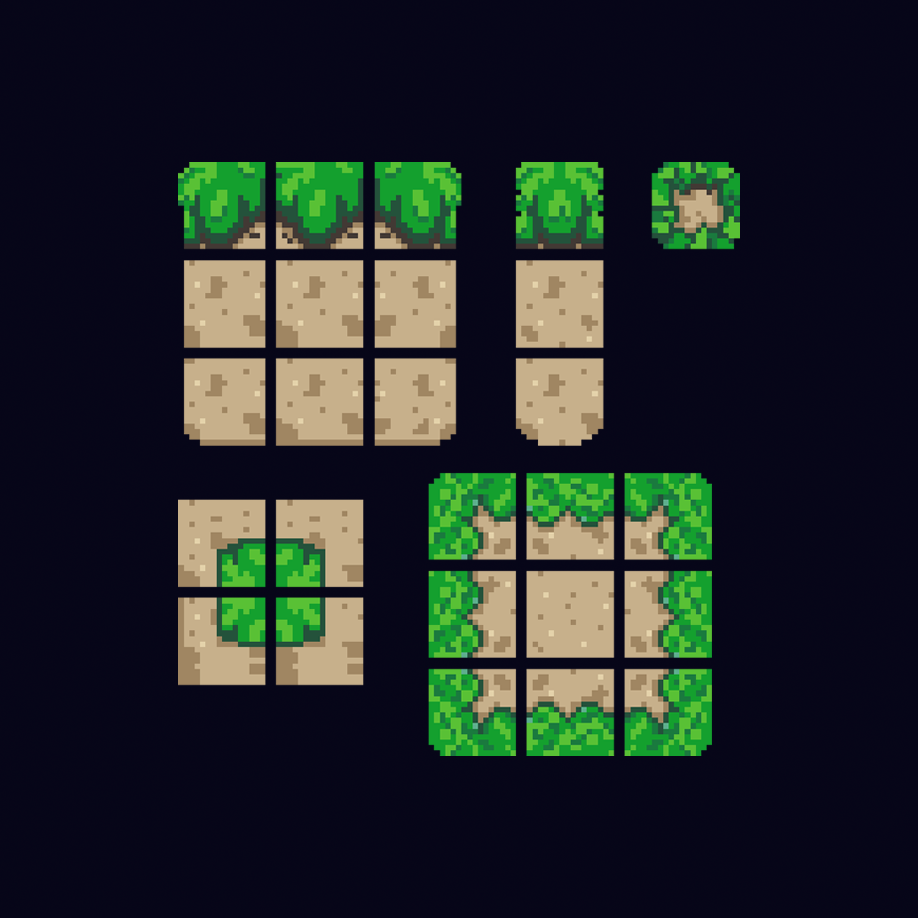 16x16 Platform & RPG Tileset by AkumaLab