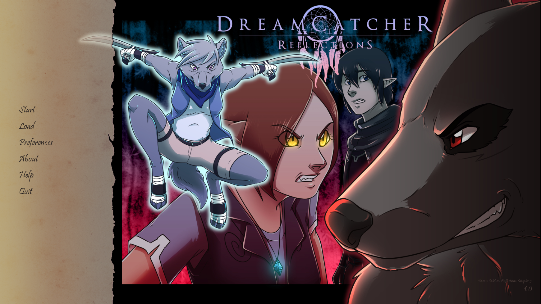 Post by Hazu @ Skelebun Studios in DreamCatcher: Reflections - A Fantasy  Adventure VN Series 
