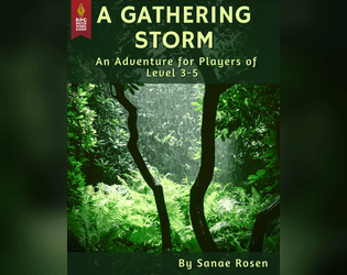A Gathering Storm   - An adventure for players of level 3-5 of 5e 
