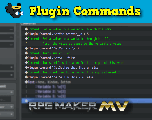 Hakuen Studio Plugin Commands for RPG Maker MV