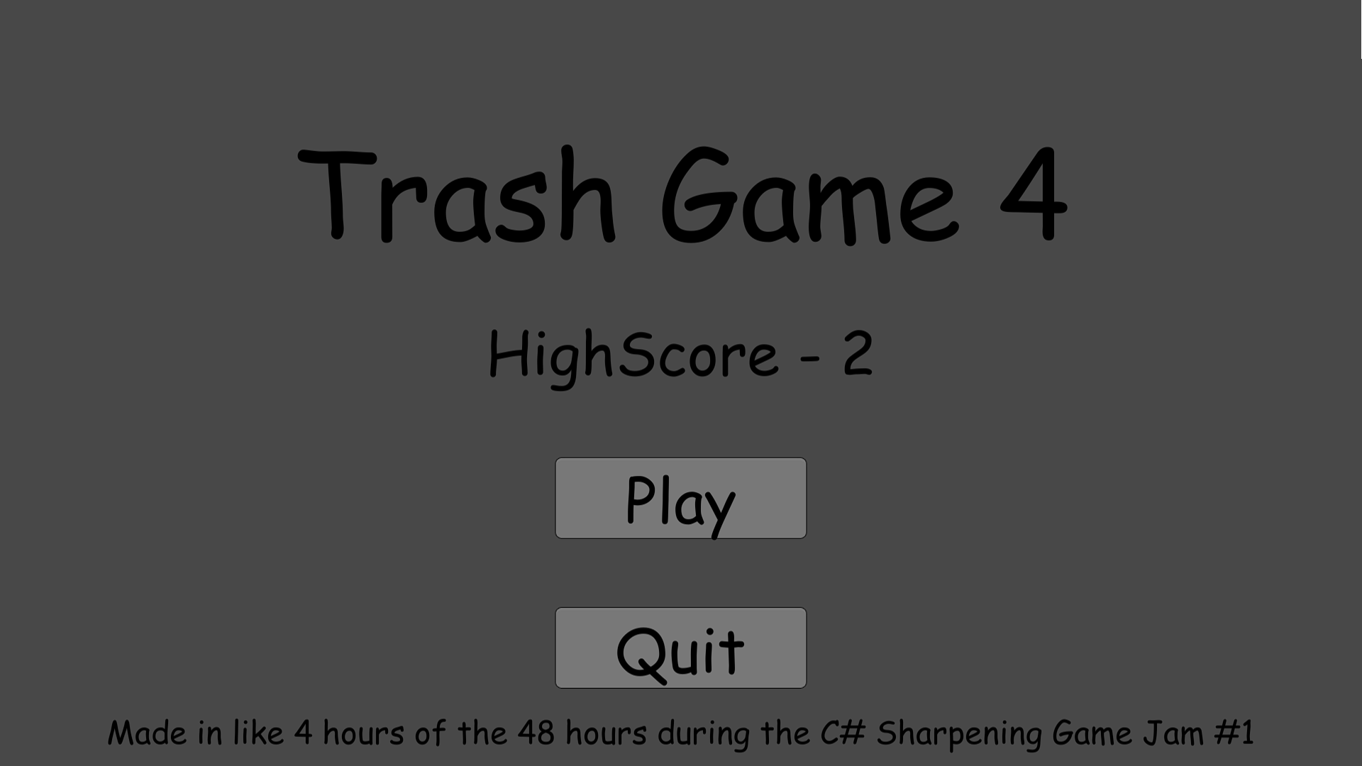 Trash Game 4