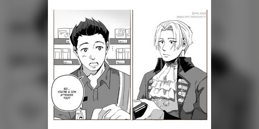 Cover image for Turnabout Events - an Ace Attorney fancomic