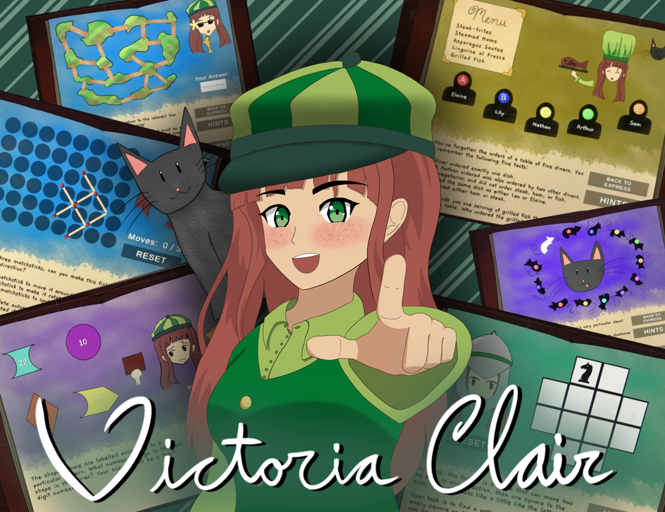 Victoria Clair and the Mystery Express