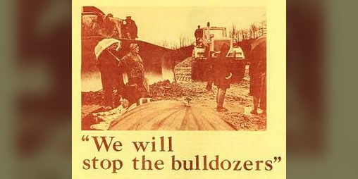 Cover image for We will stop the bulldozers