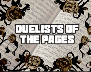 Duelists Of The Pages   - Create Swords From Your Words 
