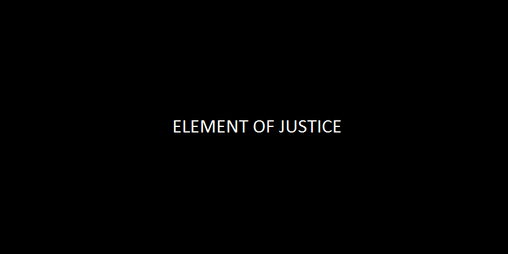 Cover image for Element of Justice
