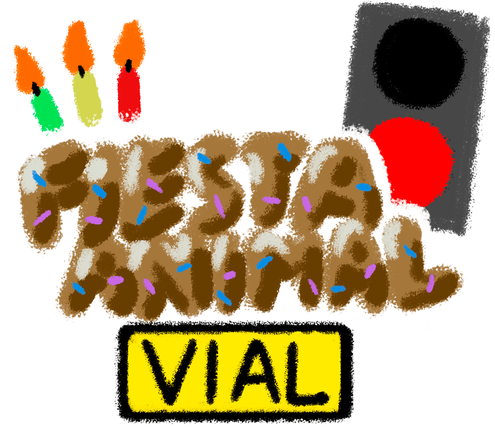 Fiesta Animal Vial