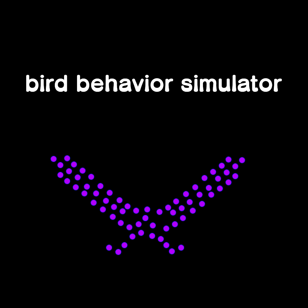 bird behavior simulator