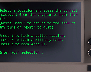 Terminal Hacker-practice game