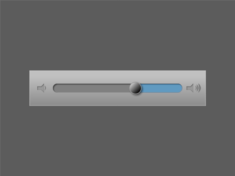 Volume Slider (Buildbox) by Vlad NY