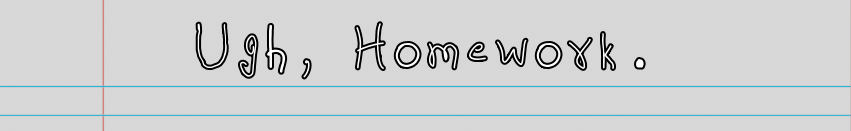 Cover image for Ugh, Homework