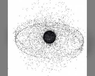 The Broken Shroud   - A vast sea of wreckage floating in the Ether -  for HexDrive Zine Jam 