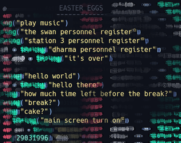 lost countdown timer easter eggs