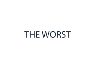 THE WORST GAME