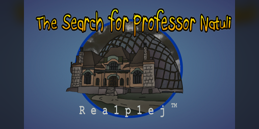 Cover image for The search for Professor Natuli