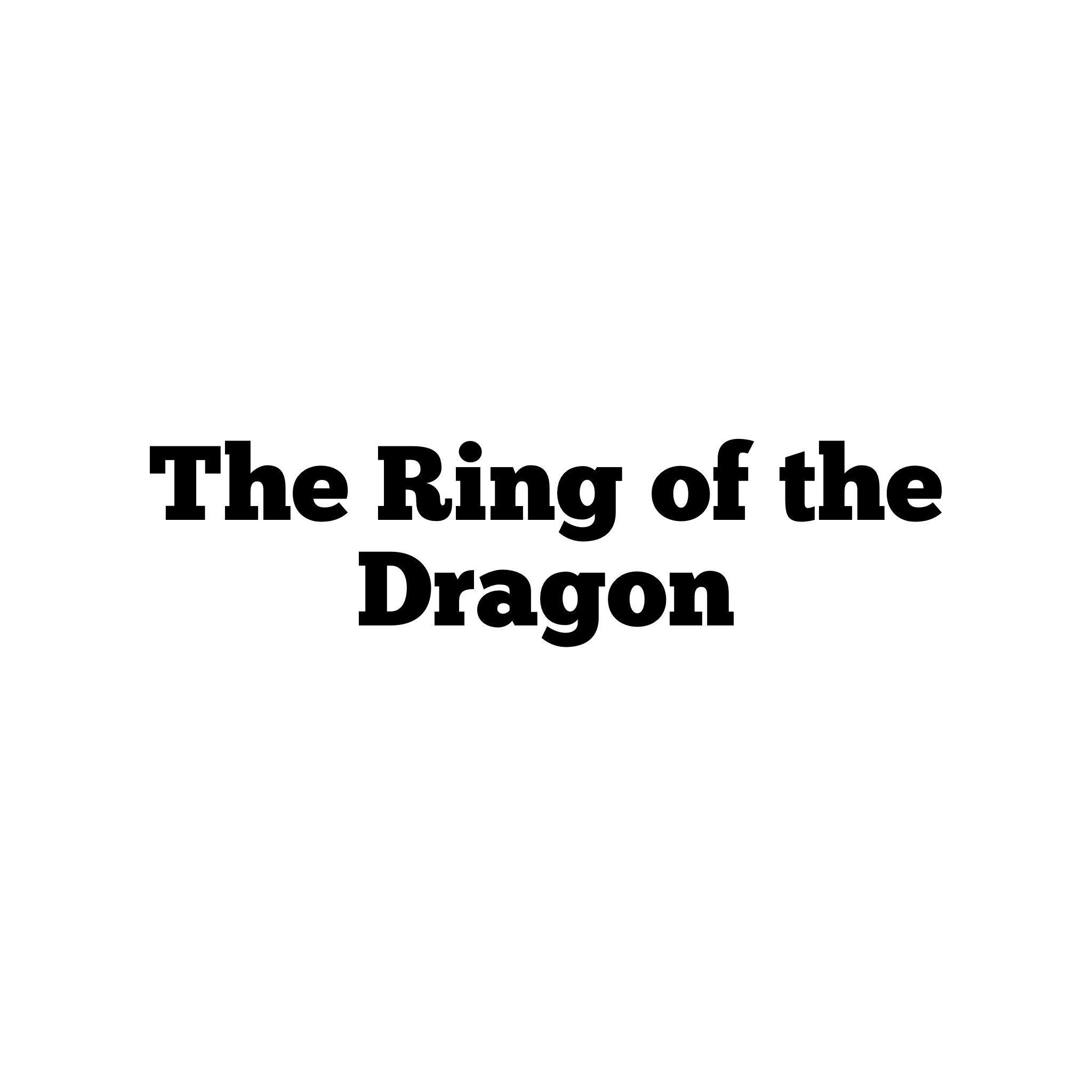 Cover image for The Ring of the Dragon - A Quest RPG One Shot