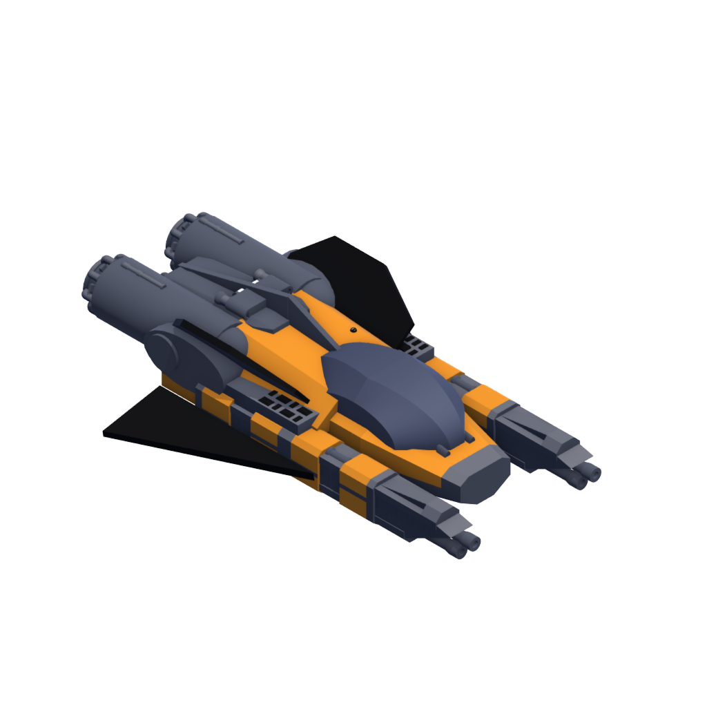 Generic Space Ship - by Prozacgod