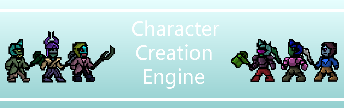 (GameMaker Studio 2) Character Creator Engine