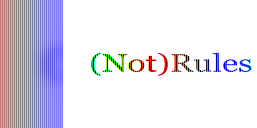 Cover image for (Not)Rules