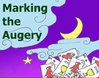 Marking the Augery   - A minimal rpg about divination...on a bookmark! 