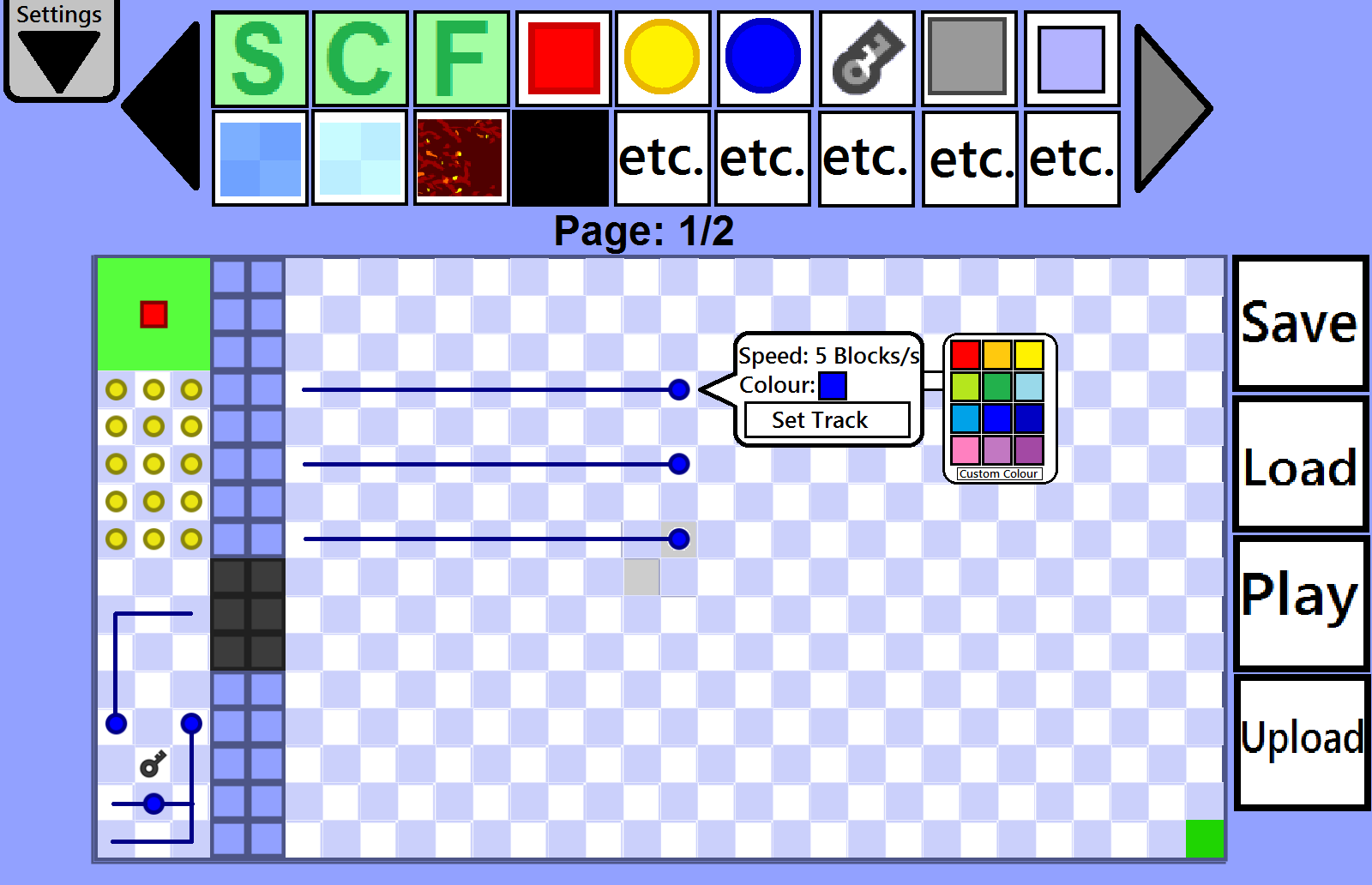 The Worlds Hardest Game Level Editor (Discontinued) by JelloJoshie