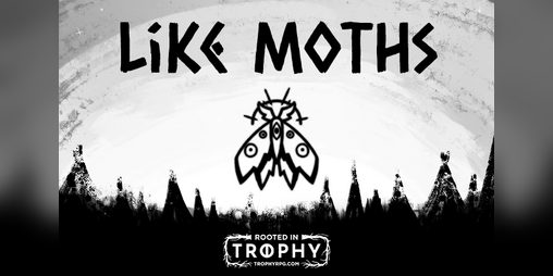 Cover image for LIKE MOTHS