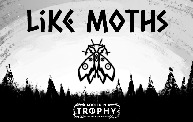Cover image for LIKE MOTHS