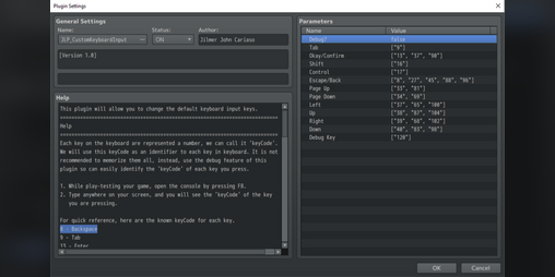 Cover image for JLP - Custom Keyboard Input MZ