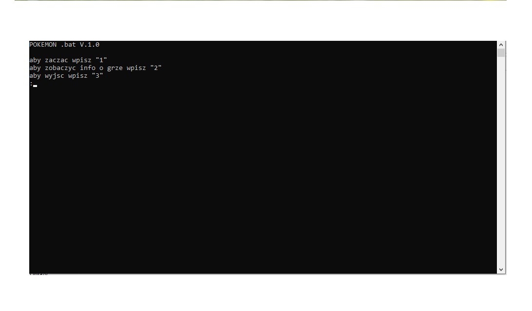 pokemon in .bat