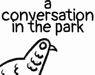 a conversation in the park