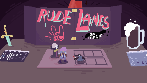 Cover image for Rude Lanes of Magic