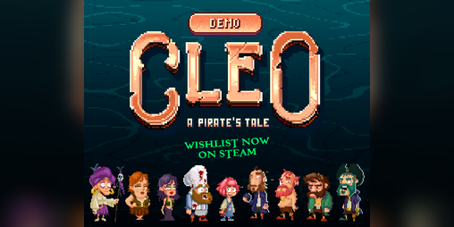 Cover image for CLEO - a pirate's tale - DEMO