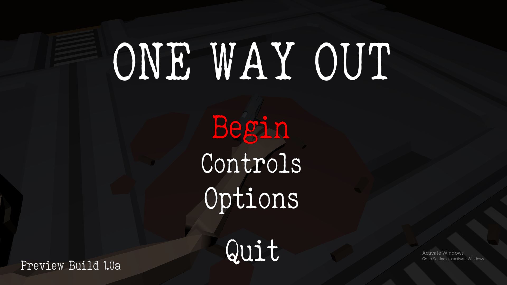 One Way Out by Richard Stamp, Game Dev