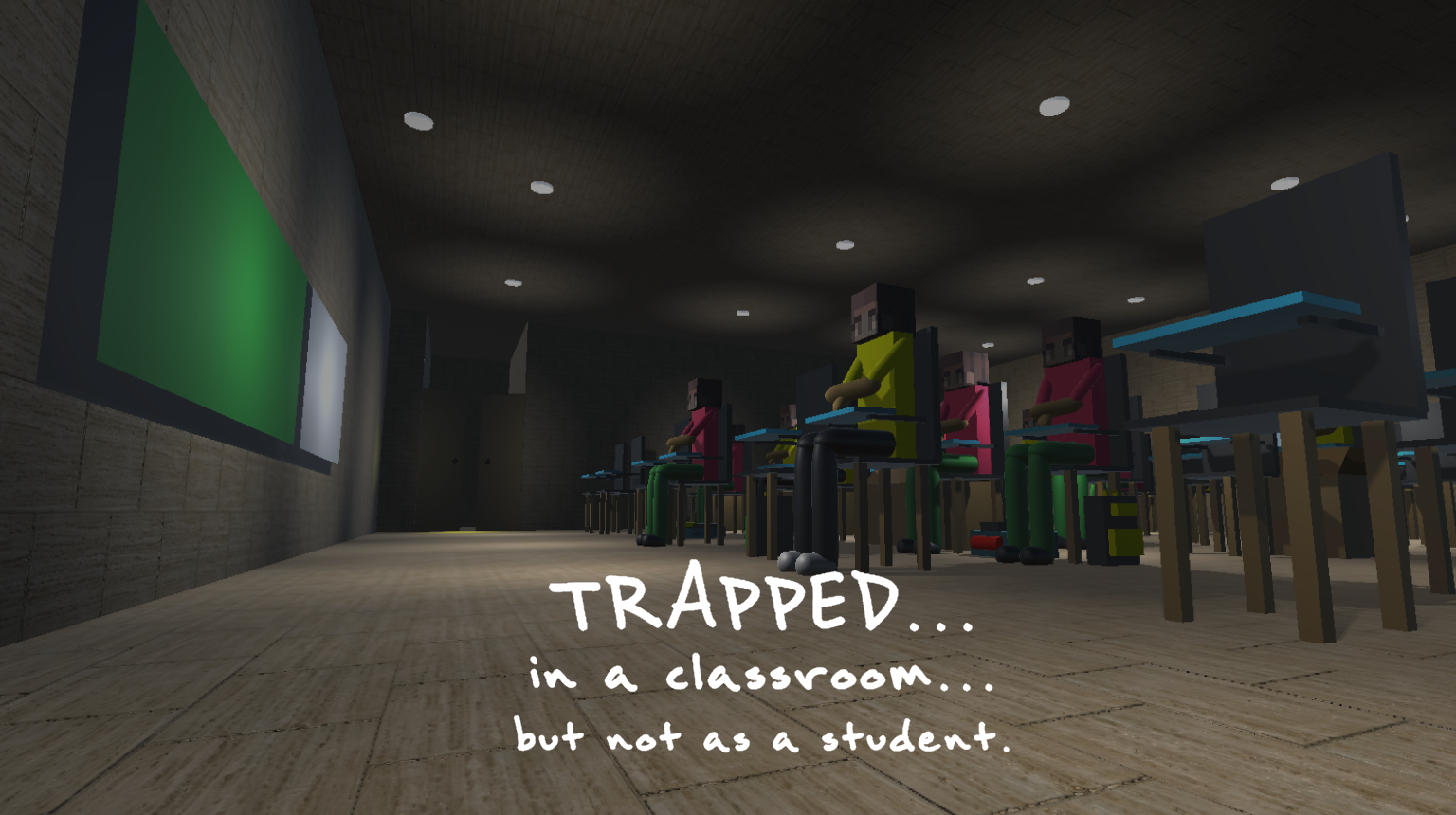 Cover image for Trapped...