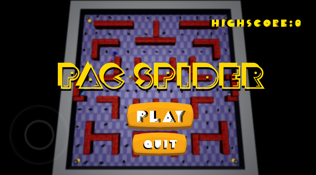 Spider Pacman Pac Spider by CafofoGamerStudio