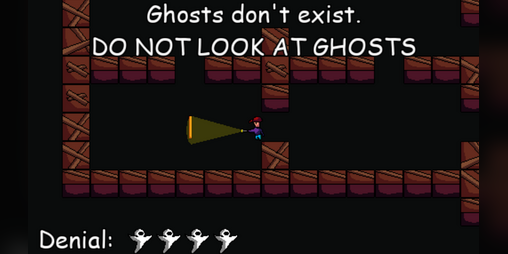 Cover image for Ghosts don't exist, DO NOT LOOK AT GHOSTS