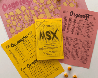MSX™ Português   - Um RPG simples e fácil de aprender. 