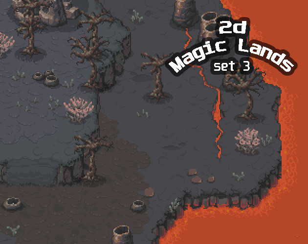 2D Magic Lands SET3