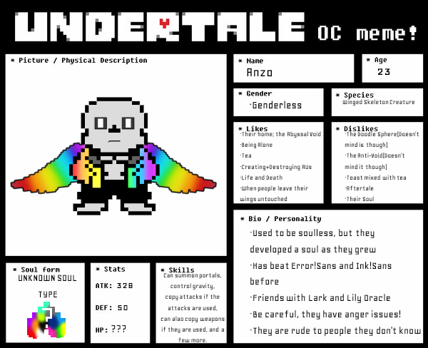 Sans AUs, Undertale