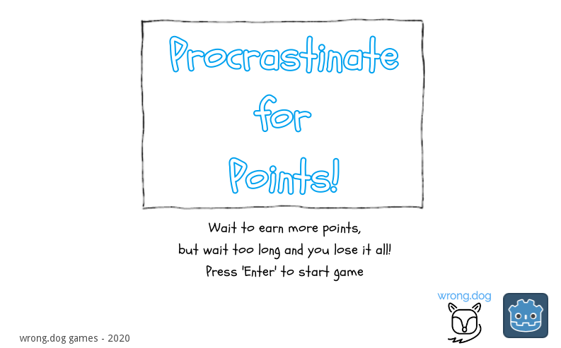 Cover image for Procrastinate for Points!