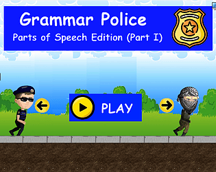 Grammar Police Parts of Speech Edition