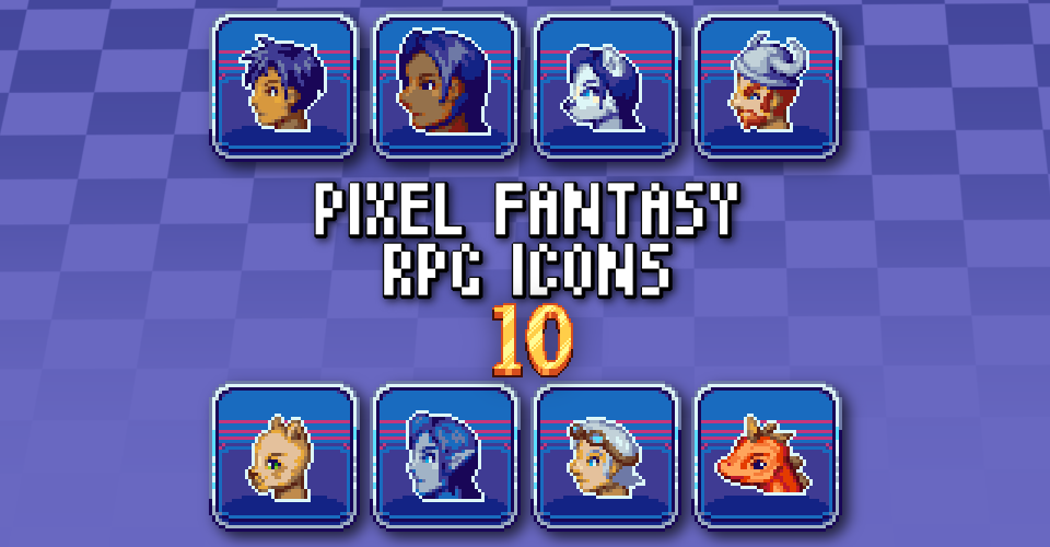 PIXEL FANTASY RPG ICONS - PACK 10