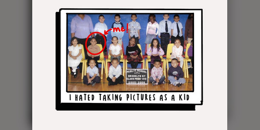 Cover image for I hated taking pictures as a kid