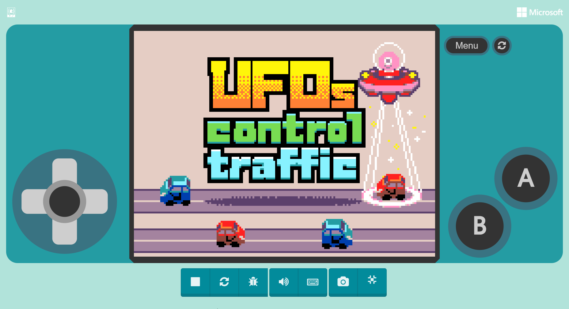 UFOs control traffic