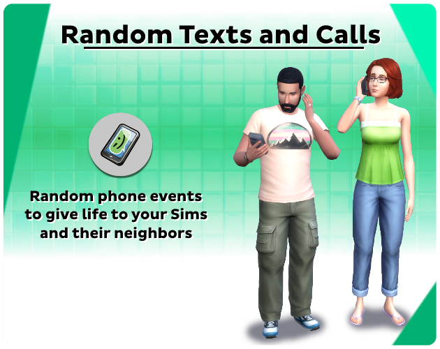 Random Texts & Calls - The Sims 4 Mods - CurseForge