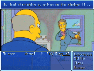 Steamed Hams, but it's RPGMAKER2003!